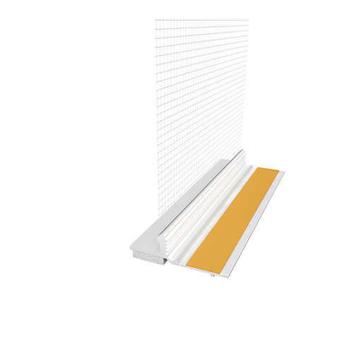 Ejot PVC deformacinis profilis GAP15/01SF su tinkleliu (120 Plus) 2,4m